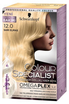 Schwarzkopf Color Specialist 12.0 Sarı Elmas Krem Saç Boyası 60 ml