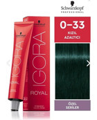 Schwarzkopf Igora Royal Özel Seriler 0.33 Kızıl Azaltıcı Krem Saç Boyası 60 ml