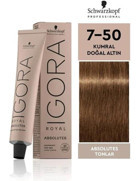 Schwarzkopf Igora Royal Absolutes 7.50 Doğal Altın Krem Saç Boyası 60 ml