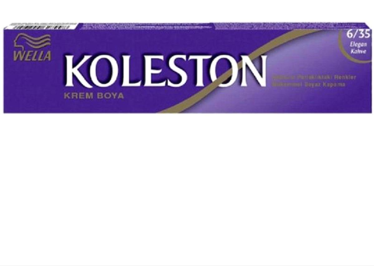 Wella Koleston 6.35 Elegant Kahve Krem Saç Boyası 50 ml