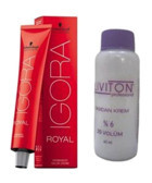 Schwarzkopf Igora Royal Mini Oksidan 6.77 Yoğun Bakır Koyu Kumral Krem Saç Boyası 60 ml