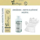 BioMagic Keratin & Argan Yağı 458 Yoğun Kızıl Organik Amonyaksız Krem Saç Boyası 60 Ml