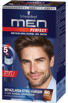 Schwarzkopf Men Perfect 60 Kahve Jel Erkek Saç Boyası 50 ml