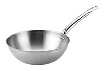 Altınbaşak 190S Çelik 26 cm Wok Tava Gri