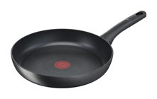 Tefal Ultimate Plastik Saplı Alüminyum 28 cm Düz Tava Siyah