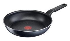 Tefal 2 XXL Force C38502 Plastik Saplı Alüminyum 20 cm Düz Tava Siyah