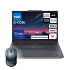 Asus ThinkPad E14 Gen5 21JK0003TX_WT200 BT1 Dahili Iris Xe Graphics Eligible Intel Core i5 1335U 8 GB Ram 256 GB SSD 14 inç WUXGA Freedos Laptop + Asus Mouse