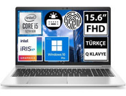 Hp EliteBook 650 G9 5Y3J0EA Harici AMD Radeon RX Vega 7 AMD Ryzen 5 5675U 32 GB Ram 1 TB SSD 14 inç Full HD Windows 11 Pro Laptop