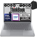 Lenovo ThinkBook 14 Gen4 IML 21MX002VTRP12 Dahili Graphics Intel Core Ultra 7 155U 32 GB Ram 4 TB SSD 14 inç WUXGA Windows 11 Pro Dokunmatik Laptop + Zetta Çanta