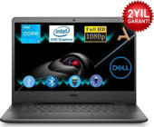 Dell Vostro 3400 N4001VN3400U0026 Dahili UHD Graphics Intel Core i3 1115G4 16 GB Ram 256 GB SSD 14 inç HD Freedos Laptop