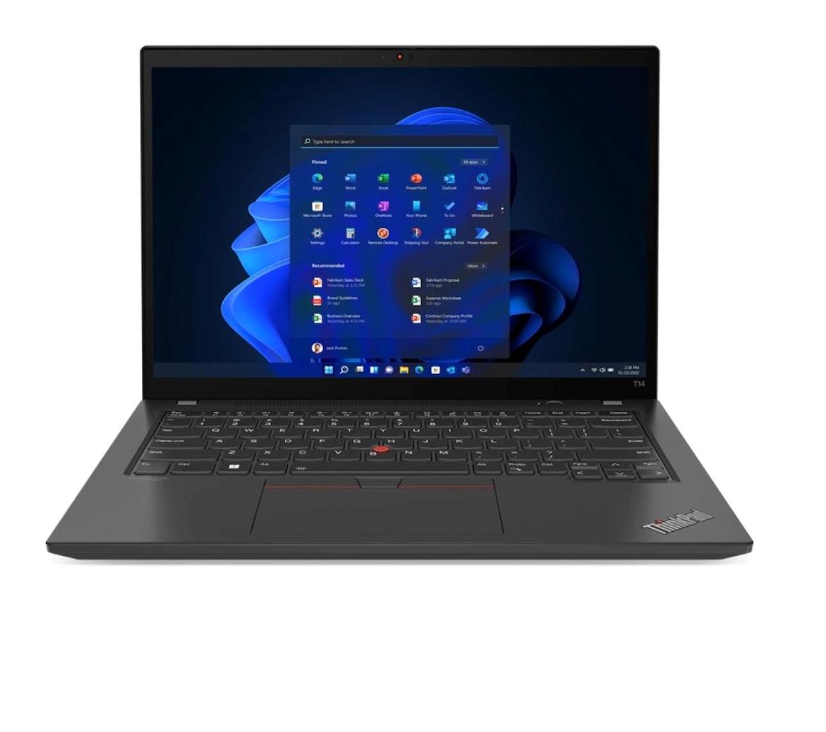 Lenovo ThinkPad T14 Gen3 21AH00CNTX118 Dahili Iris Xe Graphics Eligible Intel Core i7 1255U 24 GB Ram 2 TB SSD 14 inç WUXGA Windows 11 Home Laptop