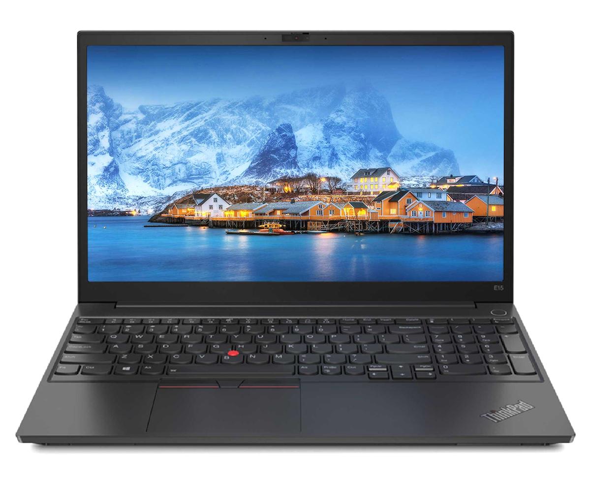 Lenovo ThinkPad E15 21E60055TX06 Harici GeForce MX 550 Intel Core i5 1235U 16 GB Ram 1 + 1 TB SSD 15.6 inç Full HD Windows 11 Pro Laptop + CNT007 Çanta