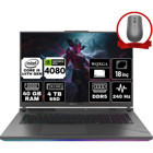 Asus ROG Strix G18 G814JZR-N6092-A84 Harici GeForce RTX 4080 Intel Core i9 14900HX 40 GB Ram 4 TB SSD 18 inç WQXGA Windows 11 Pro Gaming Laptop + Anzar Mouse