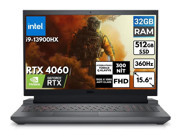 Dell G15 5530 G155530017U Harici GeForce RTX 4060 Intel Core i9 13900HX 32 GB Ram 512 GB SSD 15.6 inç Full HD Freedos Gaming Laptop