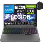 Lenovo Legion 5 16IRX9 W83DG00F0TR08 Harici GeForce RTX 4070 Intel Core i9 14900HX 32 GB Ram 4 TB SSD 16 inç WQXGA Freedos Gaming Laptop + Weblegelsin Çanta