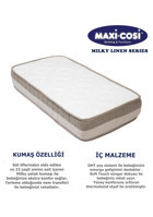 Maxi Cosi Milky Dikdörtgen Sünger Ortopedik 70x100 cm Beşik Yatağı