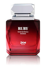 Zen Diamond Perfume Ruby EDT Amber-Çiçeksi-Odunsu Kadın Parfüm 15 ml