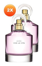 Avon Viva La Vita EDP Çiçeksi-Odunsu-Oryantal Kadın Parfüm 2x50 ml