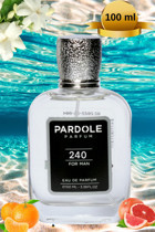 Pardole E-240 EDP Çiçeksi-Fresh-Meyveli Erkek Parfüm 100 ml