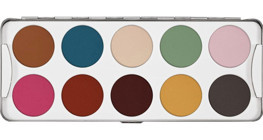 Kryolan 0 Colors 05334 Classic Toz Mat Far Paleti