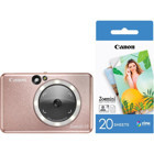 Canon Zoemini S2 Şipşak Mini Full HD DSLR Dijital Fotoğraf Makinesi Pembe + 20 Adet Fotoğraf Filmi