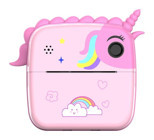 Mengtuo Unicorn Mini Full HD Kompakt Dijital Fotoğraf Makinesi Pembe