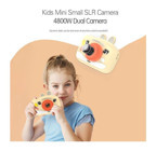 Hallow H9S Mini Full HD Kompakt Dijital Fotoğraf Makinesi Bej