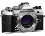 Olympus Om-5 Full HD Aynasız Dijital Fotoğraf Makinesi Gümüş - Siyah