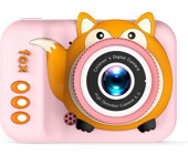 Fairy Fox Mini Full HD Kompakt Dijital Fotoğraf Makinesi Pembe