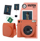 Fujifilm Instax Square Sq1 Şipşak Full HD Kompakt Dijital Fotoğraf Makinesi Turuncu + 10 Adet Fotoğraf Filmi