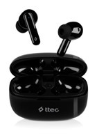 Ttec AirBeat Snap Android & iOS Uyumlu 5.3 Silikonlu Kablosuz Kulak İçi Bluetooth Kulaklık Siyah