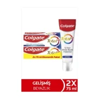 Colgate Total Gelişmiş Beyazlık Naneli Florürlü Diş Macunu 2x75 ml