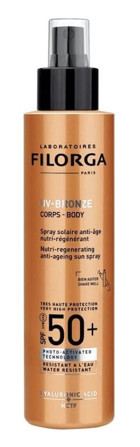 Filorga UV-Bronze 50+ Faktör Tüm Vücut İçin Bronzlaştırıcı Sprey 150 ml