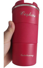 Tusah Kişiye Özel Çelik 500 ml Outdoor Bardak Termos Kırmızı