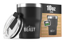 Greens Steel Beast Paslanmaz Çelik 300 ml Outdoor Bardak Termos Siyah