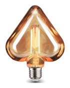 Orbus E27 360LM Kalp Filament Led Ampul Amber