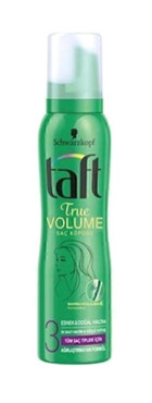 Schwarzkopf Taft True Volume 3 Tüm Saçlar İçin Şekillendirici Evet Saç Köpüğü 150 ml