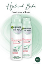 Garnier Hyaluronik Bakım Ter Önleyici Antiperspirant Sprey Kadın Deodorant 2x150 ml