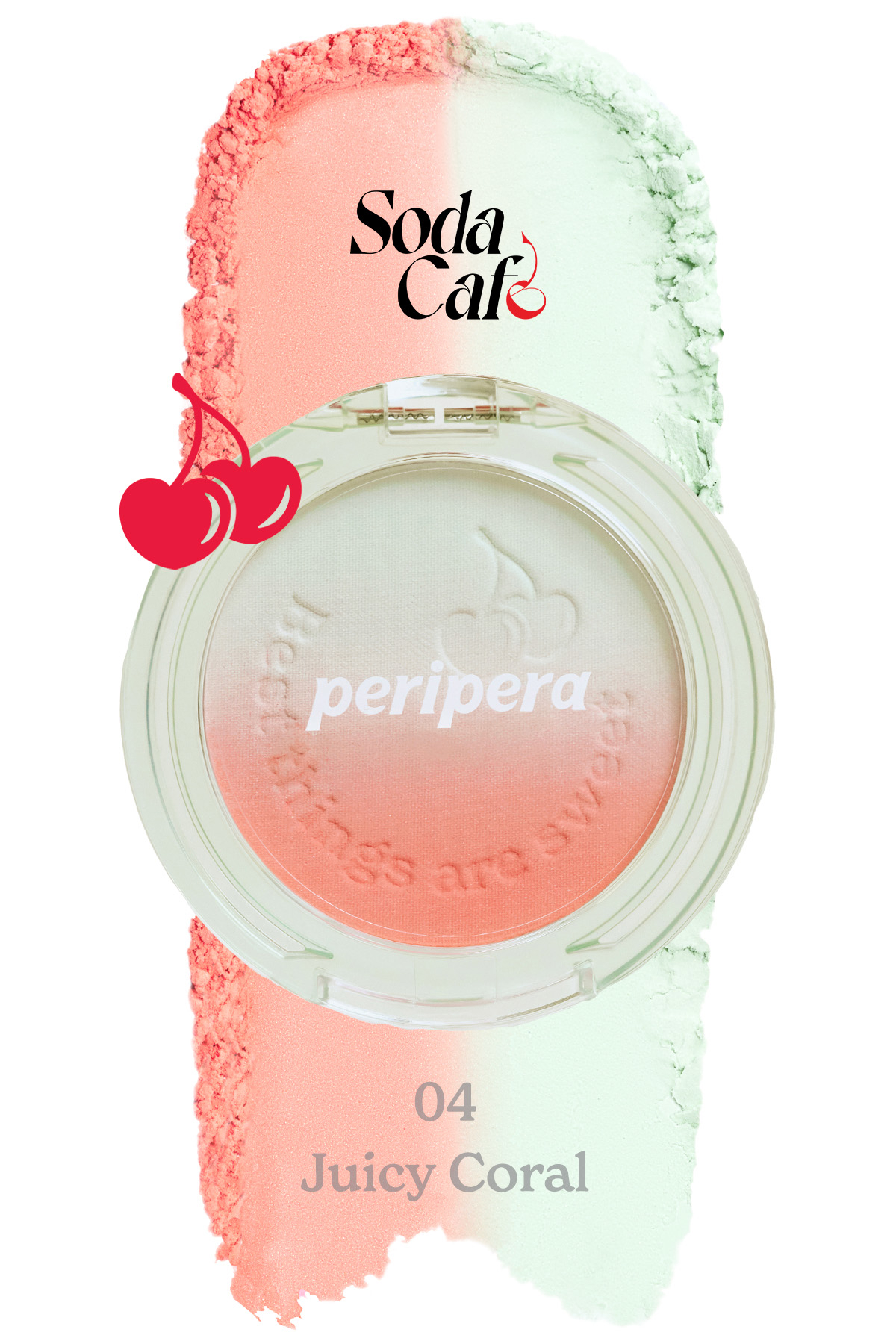 Peripera 04 Juicy Coral Doğal Toz Allık