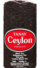 Tanay Ceylon Siyah Dökme Çay 500 G