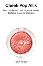 Clinique Pink Honey Pop Doğal-İpeksi Toz Allık