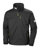 Hell Hansen Crew Hooded Midlayer Softshell Gore Tex Su Geçirmez Fermuarlı Polyester Erkek Outdoor Mont Siyah