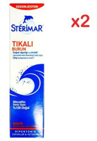 Sterimar Blocked Nose Hipertonik Deniz Suyu 2'li Burun Spreyi 50 Ml