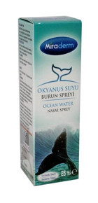 Miraderm Okyanus Suyu Tekli Burun Spreyi 25 Ml