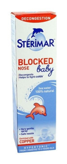 Sterimar Blocked Nose Baby Hipertonik Deniz Suyu Tekli Burun Spreyi 100 Ml