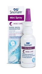 Sinomarin Mini Hipertonik Deniz Suyu Tekli Burun Spreyi 50 Ml