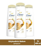 Dove Ultra Care Güçlendirici Hindistan Cevizi Yağı Şampuan 3x400 ml