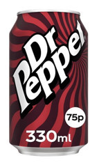 Dr. Pepper Sade Kutu Gazoz 335 ml