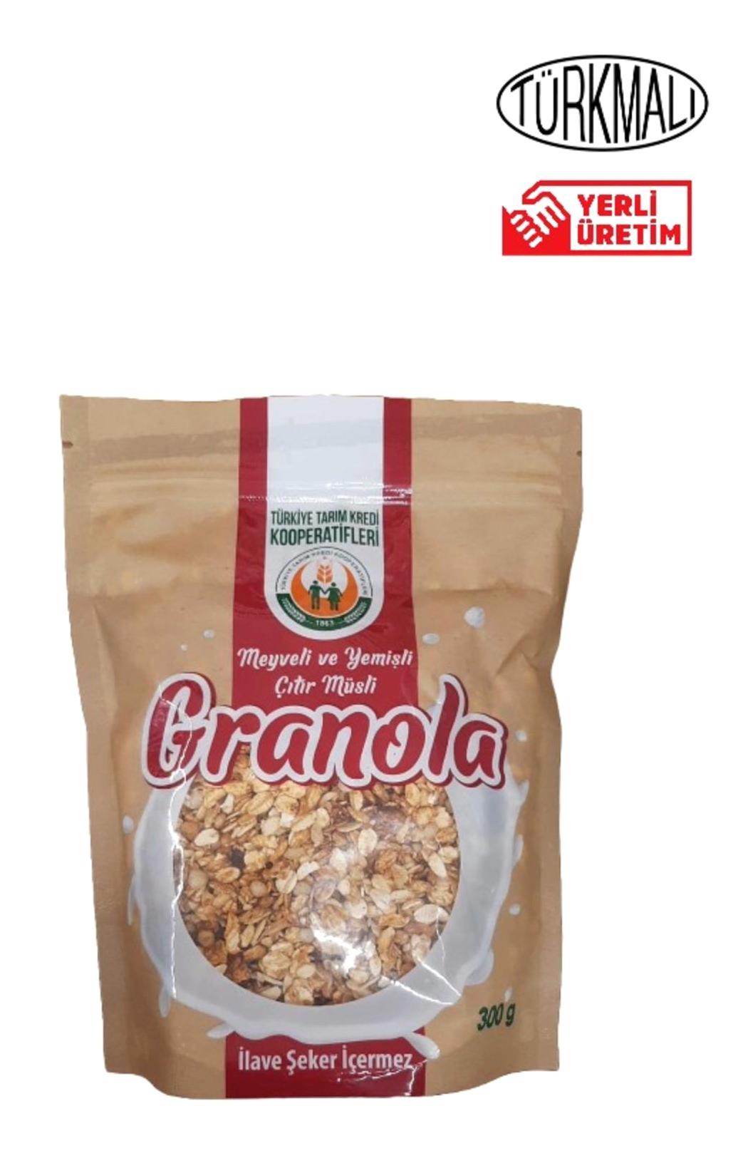 Tarım Kredi Kooperatifi Meyveli-Yemişli Granola 300 gr