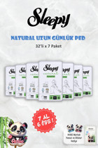 Sleepy Natural 7 Adet 32'li Uzun Günlük Ped